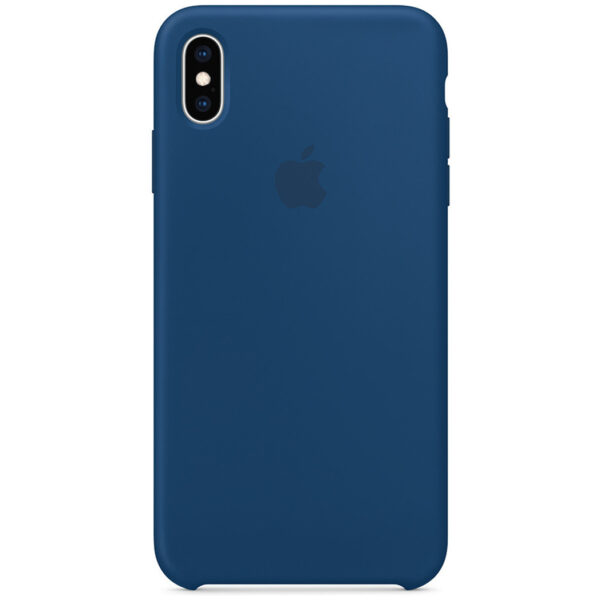 Apple Silikoncase Blue Horizon für das iPhone Xs Max