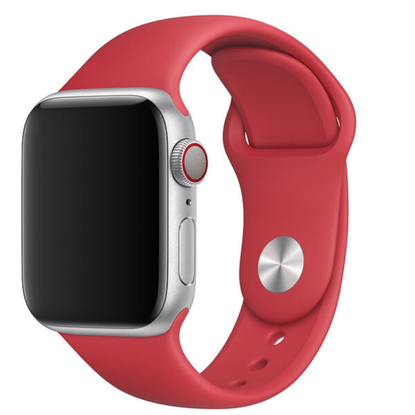 Sport Band für Apple Watch Series 1-10 / SE / Ultra (2) - 42/44/45/46/49 mm - Red