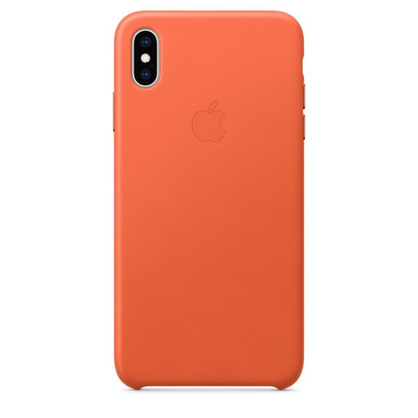 Apple Leder-Case Sunset für das iPhone Xs Max