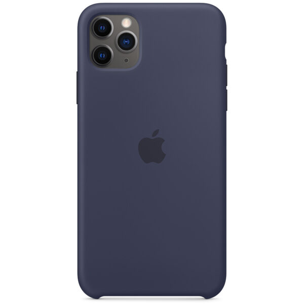 Apple Silikon-Case Midnight Blue für das iPhone 11 Pro Max