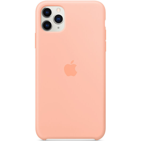 Apple Silikon-Case für das iPhone 11 Pro Max - Grapefruit