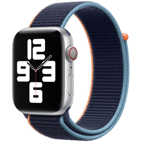 Sport Loop Band für die Apple Watch Series 1-10 / SE / Ultra (2) - 42/44/45/46/49 mm - Deep Navy