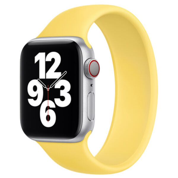 Solo Loop für Apple Watch Series 1-10 / SE / Ultra (2) - 42/44/45/46/49 mm - Größe 12 - Ginger