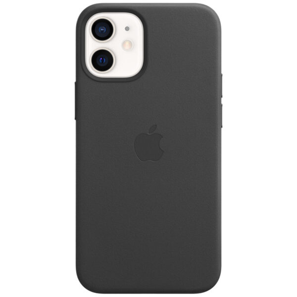 Apple Leder-Case MagSafe für das iPhone 12 Mini - Black