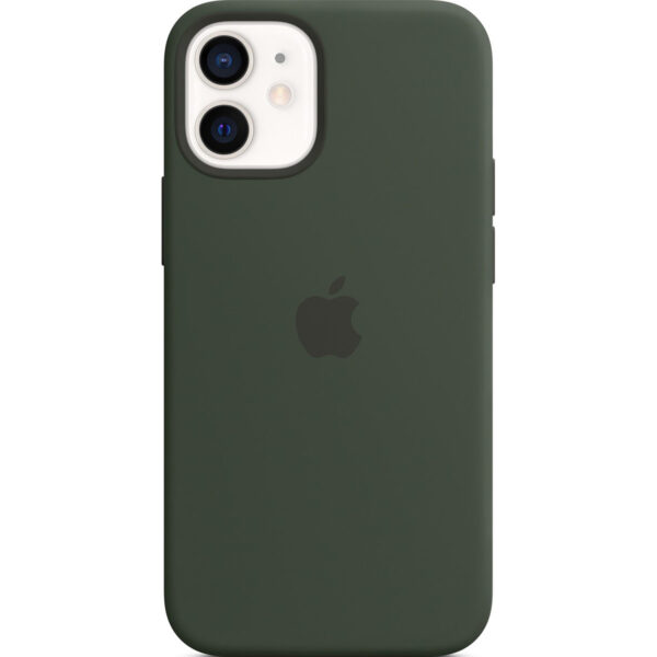 Apple Silikon-Case MagSafe für das iPhone 12 Mini - Cypress Green