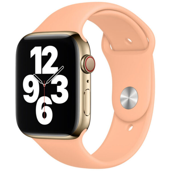 Sport Band für die Apple Watch Series 1 bis 10 / SE / Ultra (2) (44/45/46/49 mm) - Cantaloupe