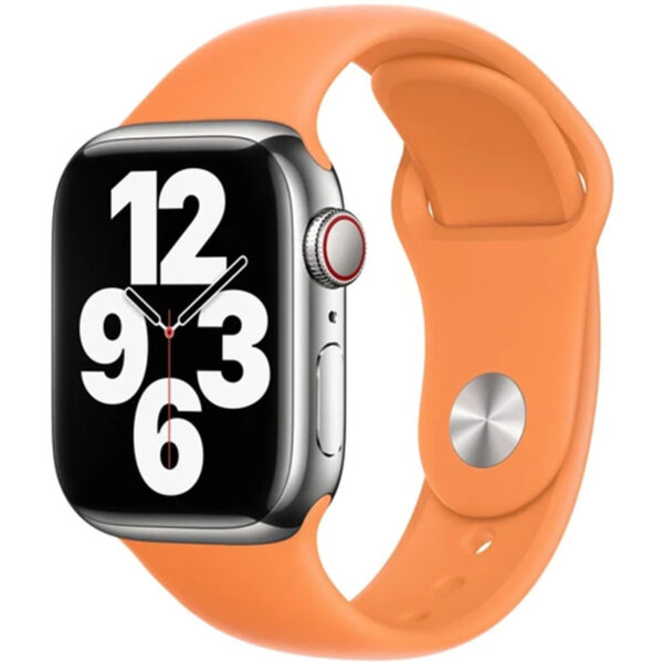 Sport Band für die Apple Watch Series 1 bis 10 / SE / Ultra (2) (44/45/46/49 mm) - Marigold