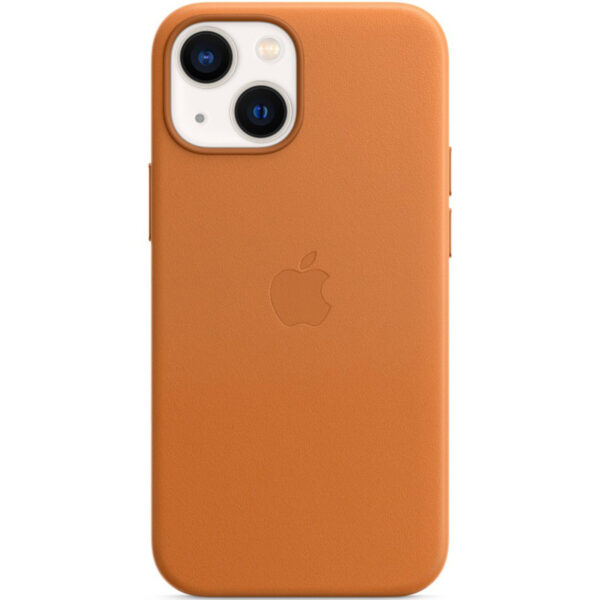 Apple Leder-Case MagSafe für das iPhone 13 Mini - Golden Brown