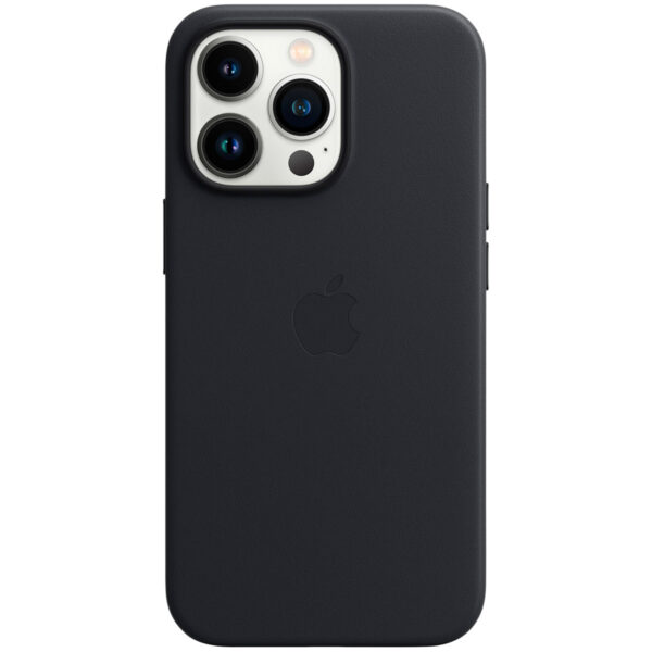 Apple Leder-Case MagSafe für das iPhone 13 Pro - Midnight