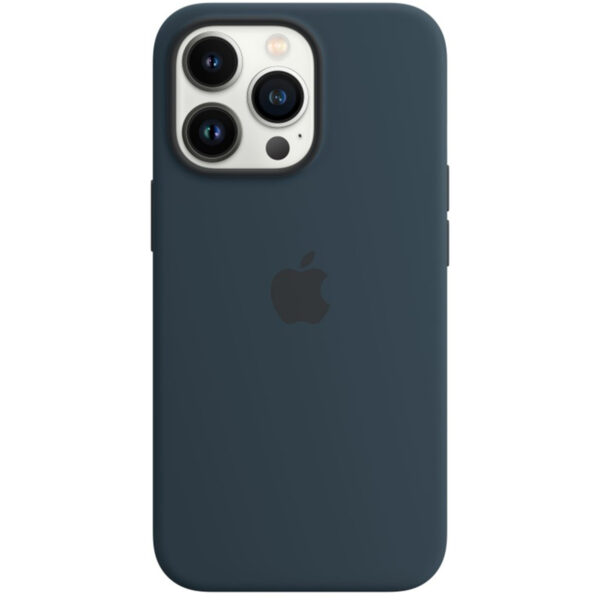 Apple Silikon-Case MagSafe für das iPhone 13 Pro - Abyss Blue