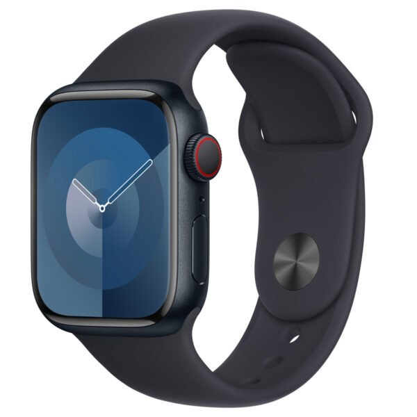 Sport Band für die Apple Watch Series 1 bis 9 / SE (38/40/41 mm) | Series 10 (42 mm) - Größe S/M - Midnight