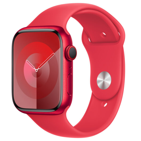 Sport Band für die Apple Watch Series 1 bis 10 / SE / Ultra (2) (44/45/46/49 mm) - Größe M/L - Red