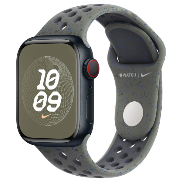 Nike Sport Band für das Apple Watch Series 1 bis 9 / SE (38/40/41 mm) | Series 10 (42 mm) - Größe M/L - Cargo Khaki