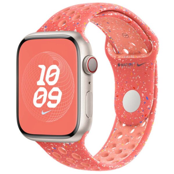 Nike Sport Band für die Apple Watch Series 1 bis 10 / SE / Ultra (2) (44/45/46/49 mm) - Größe M/L - Magic Ember