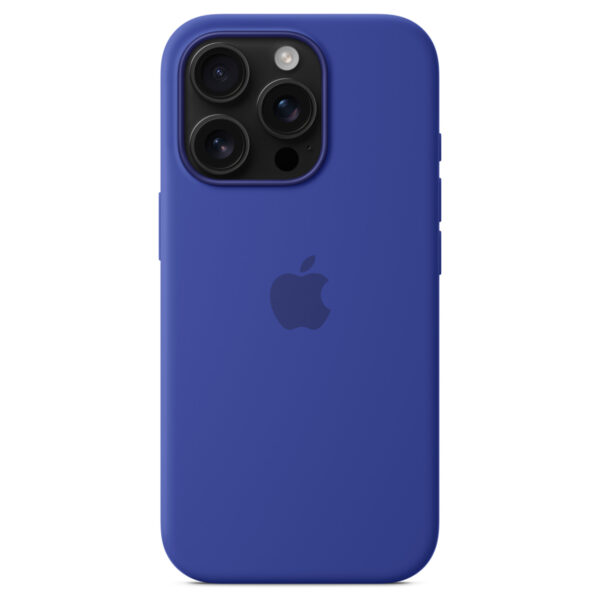 Apple Silikon-Case MagSafe für das iPhone 16 Pro - Ultramarine