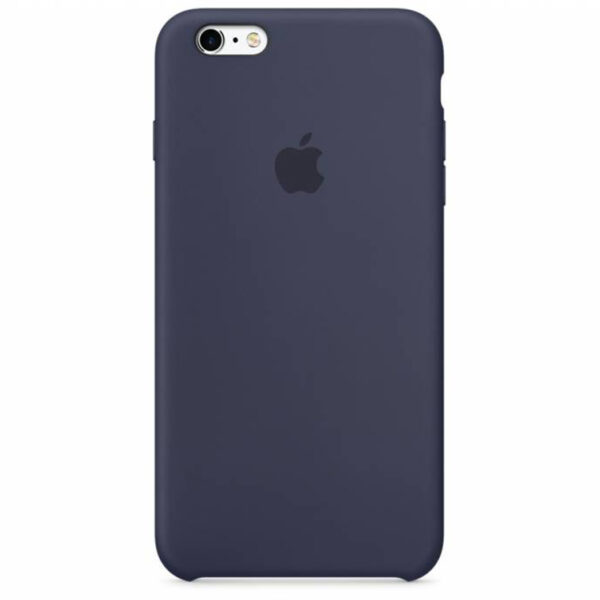 Apple Blaues Silikon-Case Dunkeblau für das iPhone 6/6s